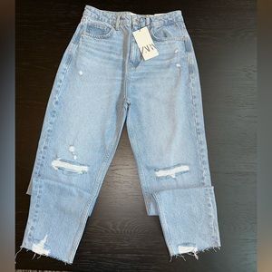 Zara Mom Fit Jeans Sz 6
